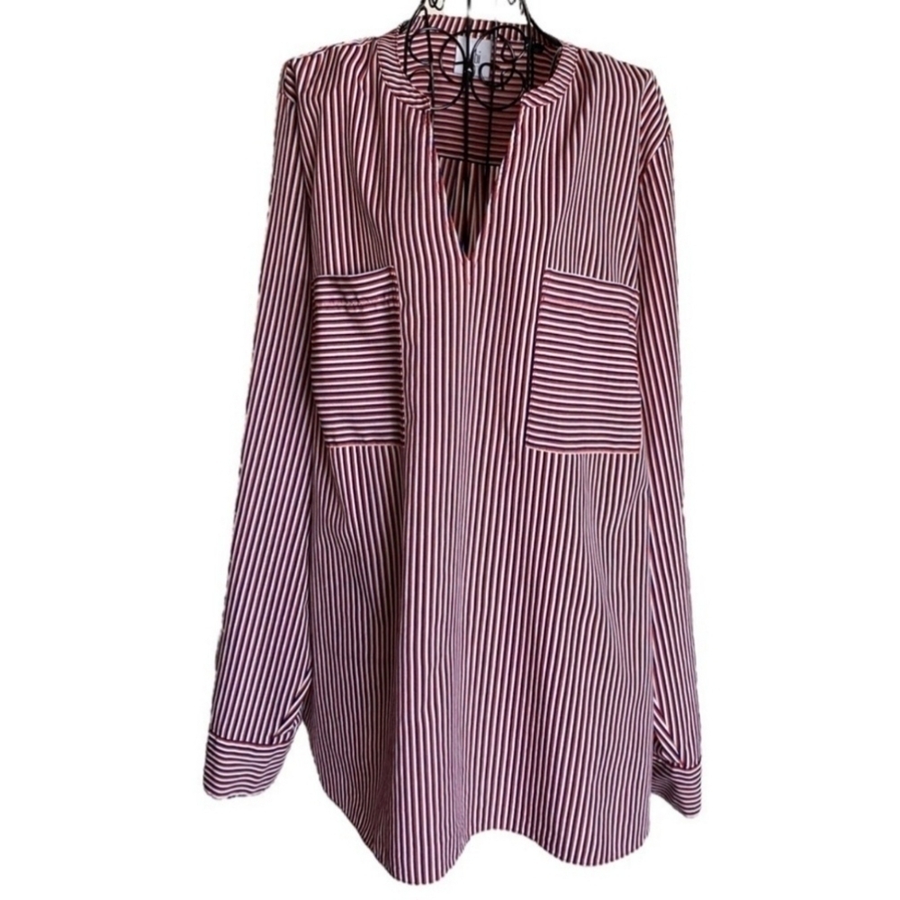 đCABI #5335 Franklin Striped Blouse, Size XL - Picture 4 of 10
